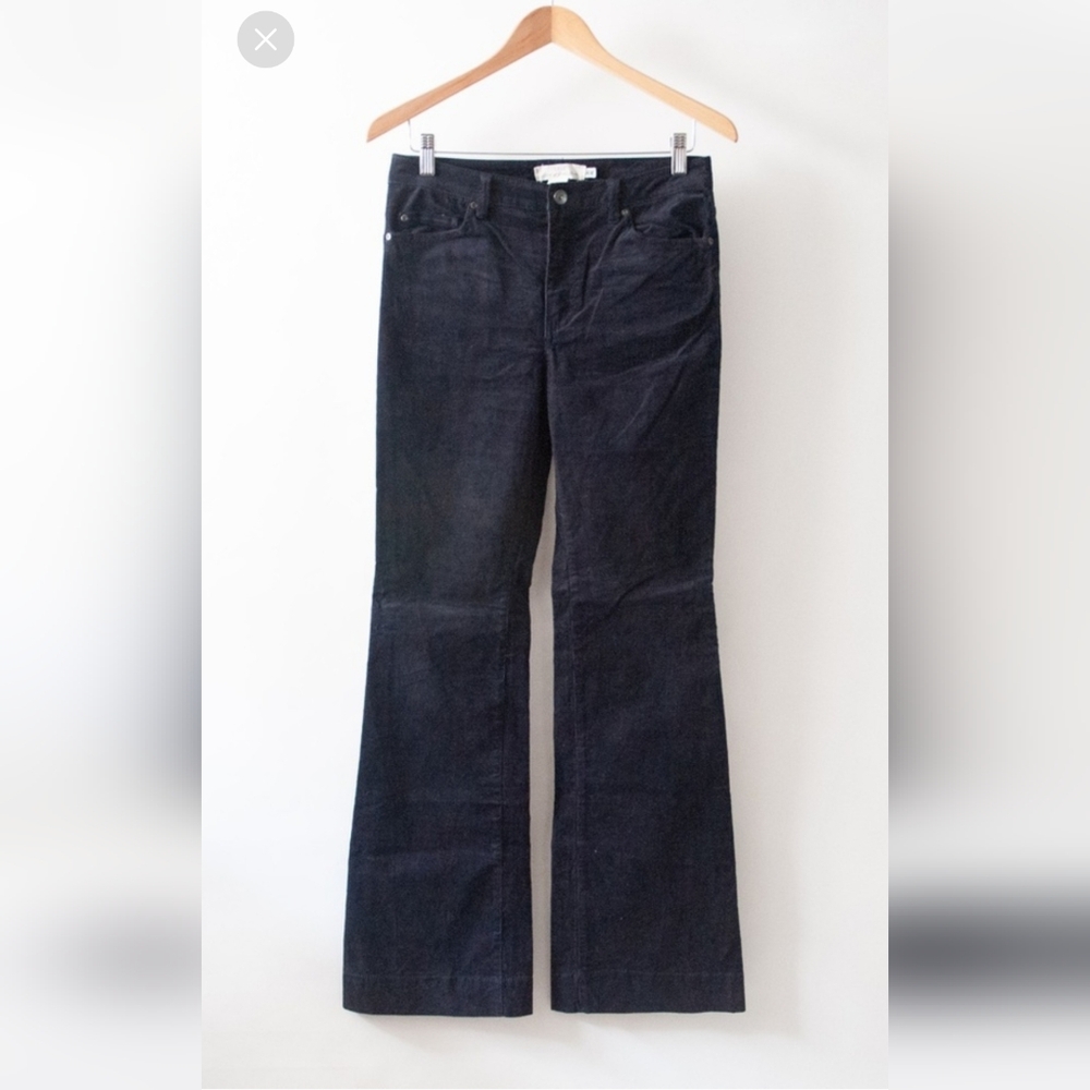 H&M Navy Corduroy Trousers
